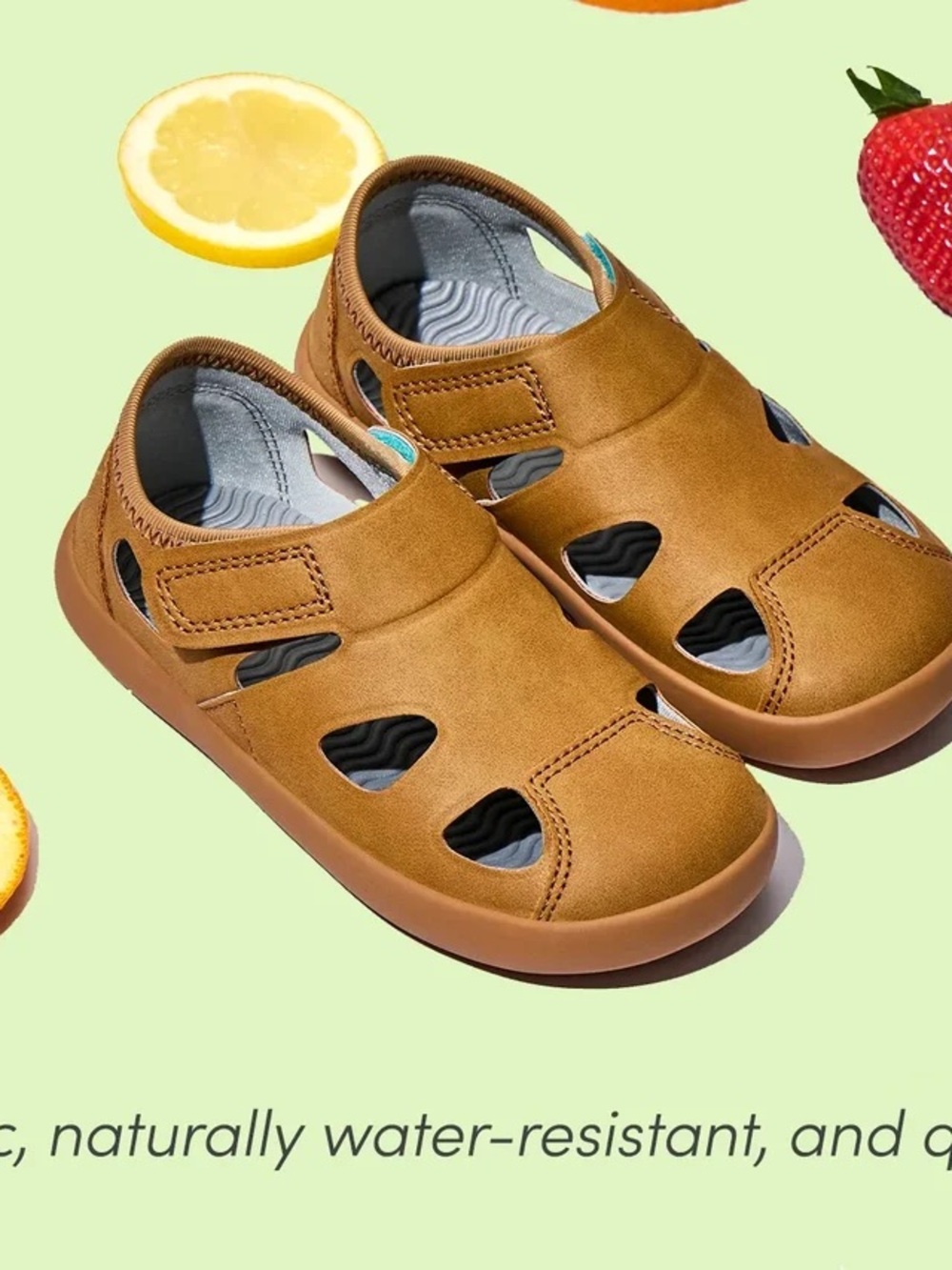 Ten Little Everyday Sandals. Size Little Kids 4 - Picture 2 of 5